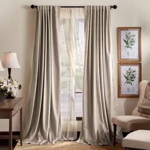 Martha Stewart Lucca Velvet Blackout back tap panels (4)